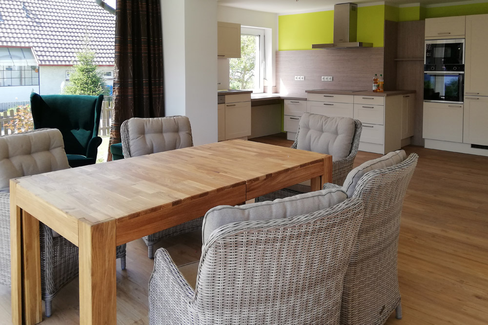 Wohnzimmer der Senioren WG Gartensaal