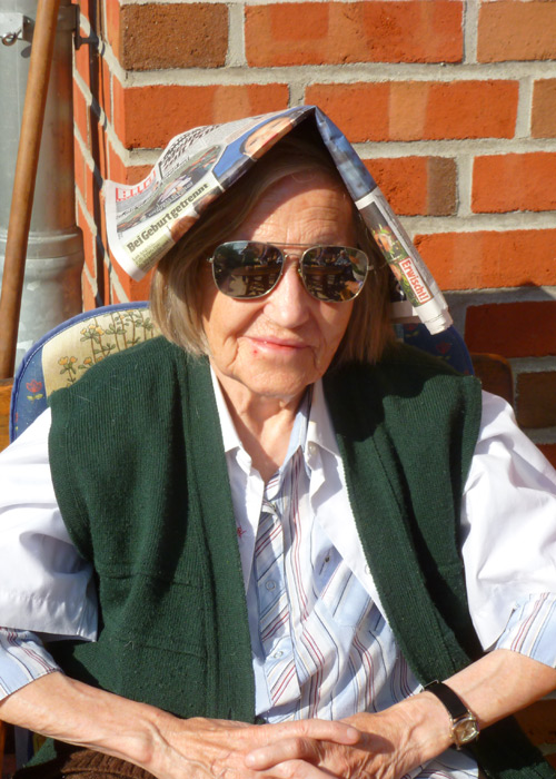 Wohnen Pflege Bad Nenndorf Seniorin